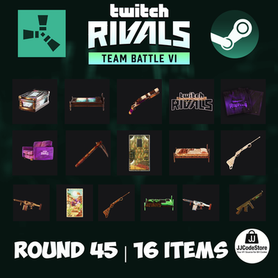 #ad Rust Twitch Drops Round 45 16 Items Ready to Claim $1.99