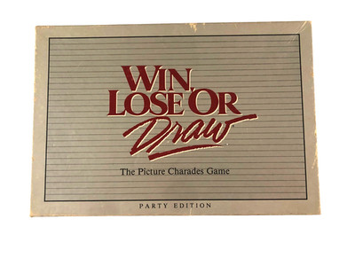 Win, Lose or Draw: Party Edition  The Picture Charades Game Complete