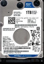 Western Digital Blue 1TB Internal Hard Drive WD10SPZX-75Z10 0YYFN4