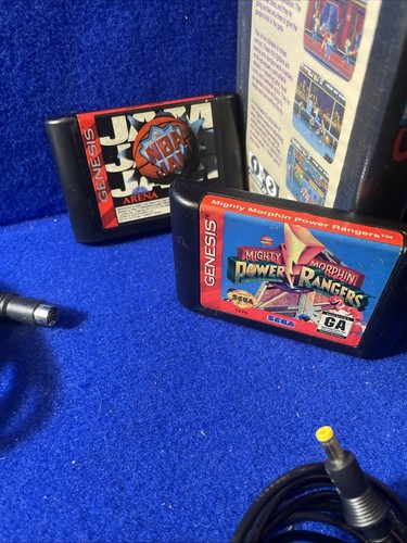 SEGA GENESIS WITH 11X GAMES SONIC ARCADE POWER STICK TESTED **SEE DESCRIPTION** - Picture 8 of 22