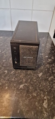 Netgear ReadyNas Duo RND2000 V2 2 Bay Nas ungetestet Ersatzteile oder Reparaturen ohne PSu