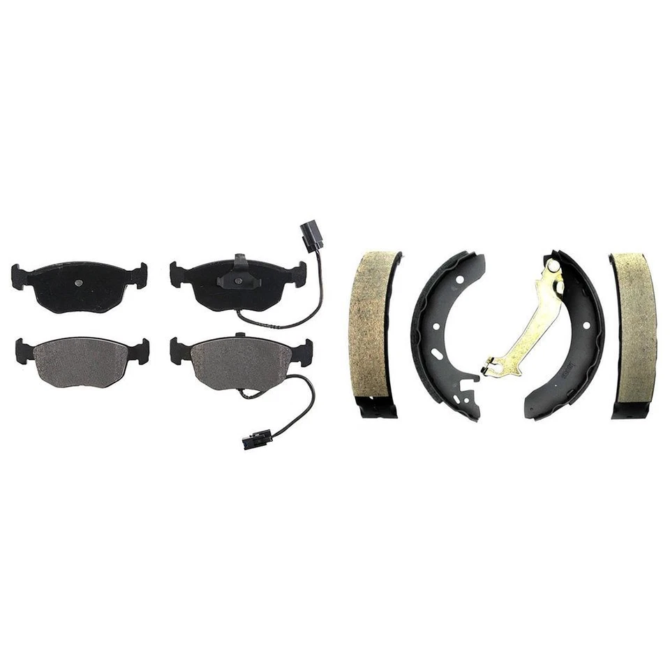 Pastillas de freno delanteras metálicas y zapatas traseras Element3 para Ford Contour 1998 Foto 4 de 4