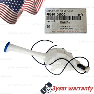 Windshield Water Reservoir Water Tank & Pump 2016-2020 Kia Sorento 98620-C6000