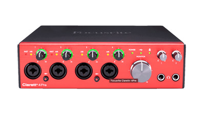 Focusrite Clarett+ 4Pre USB Audio Recording Interface for PC and Mac BRAND NEW