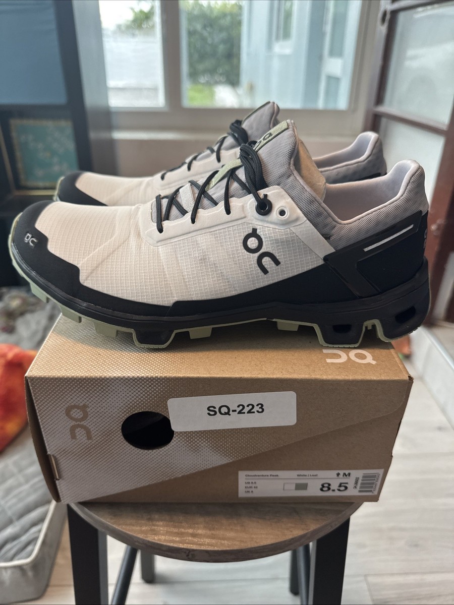 On Running Cloudventure PEAK WHITE LEAF Men display picture 3