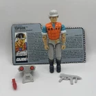 GI Joe 1990 Topside v1 100% Complete Vintage ARAH Figure With File Card