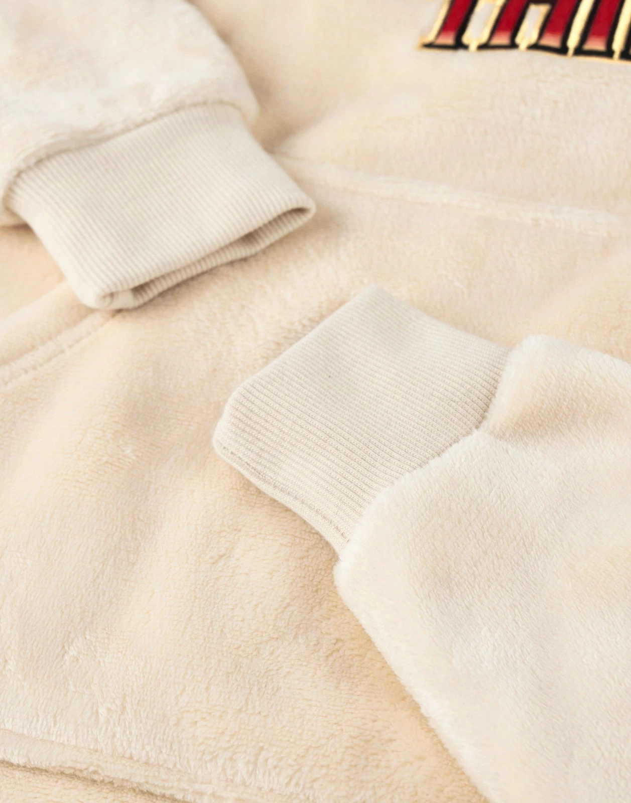 Stranger Things Beige Blanket Hoodie Unisex