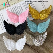 Angel Wings 5pcs Mini Plastic Gold Silver White Doll Accessories DIY