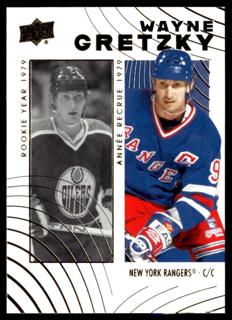 2025-26 UD Tim Horton base rookie Wayne Gretzky #91 | eBay