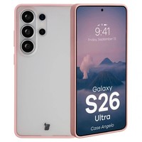HandyhüLle FüR Galaxy S26 Ultra Bizon Case Cover SchutzhüLle Etui HüLle Hellrosa