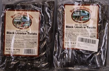 Backroad Country Old Fashioned Black Licorice Twists - 16 Oz - Pack of 2