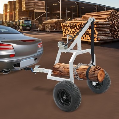 Heavy Logs Skidder Logging Trailer Transporting Cart Trolley Log Skidding Arch