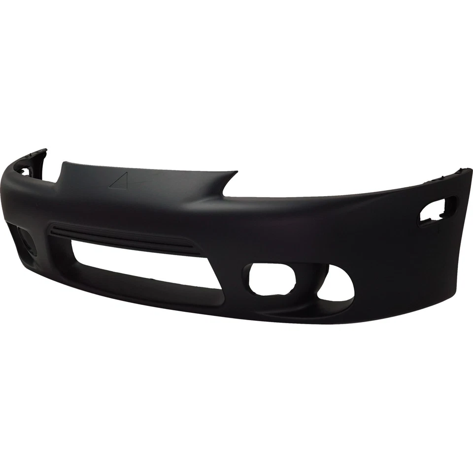 Front Bumper Cover For 1997-1999 Mitsubishi Eclipse Primed With Fog Light Holes Foto 3 de 4