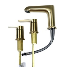 Kohler 97093-4-2MB Hint Widespread 1.2 GPM Bathroom Faucet - Brushed Brass