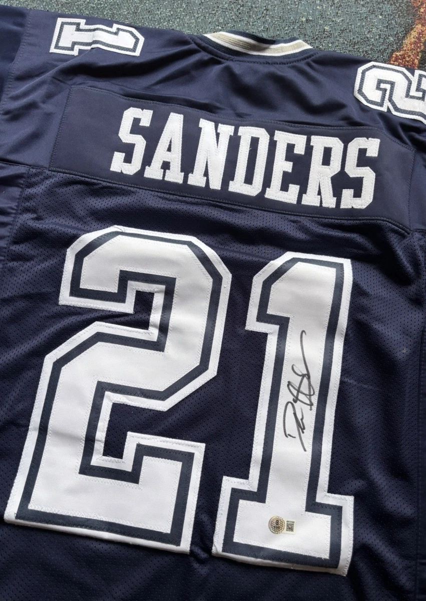 NFL Dion Sanders サイン入りユニフォーム Deion Sanders Signed Baltimore Ravens Jersey (Beckett COA) 