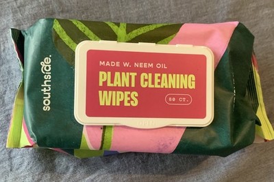 Plant Wipes, Removes Dust, Dirt & Pollution for Thriving Plants, 80 Count