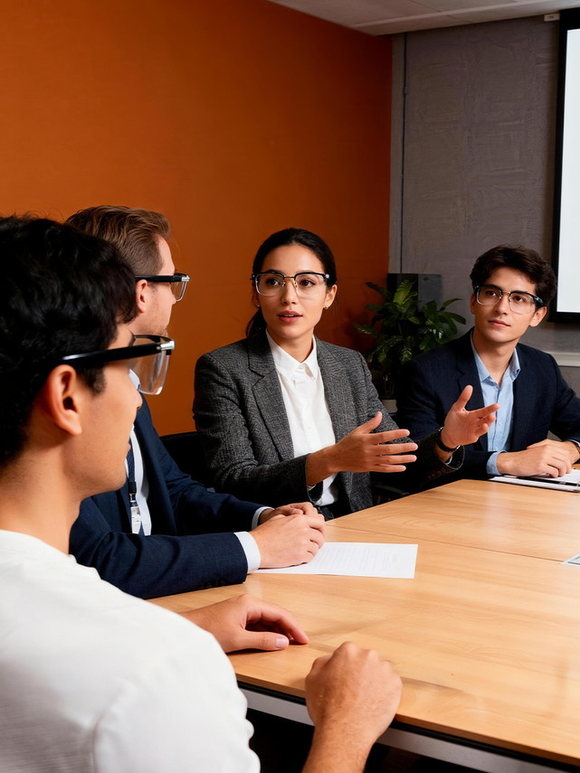 Bluetooth Smart Glasses with Speakers Eyewear Music Voice Translator Headphones