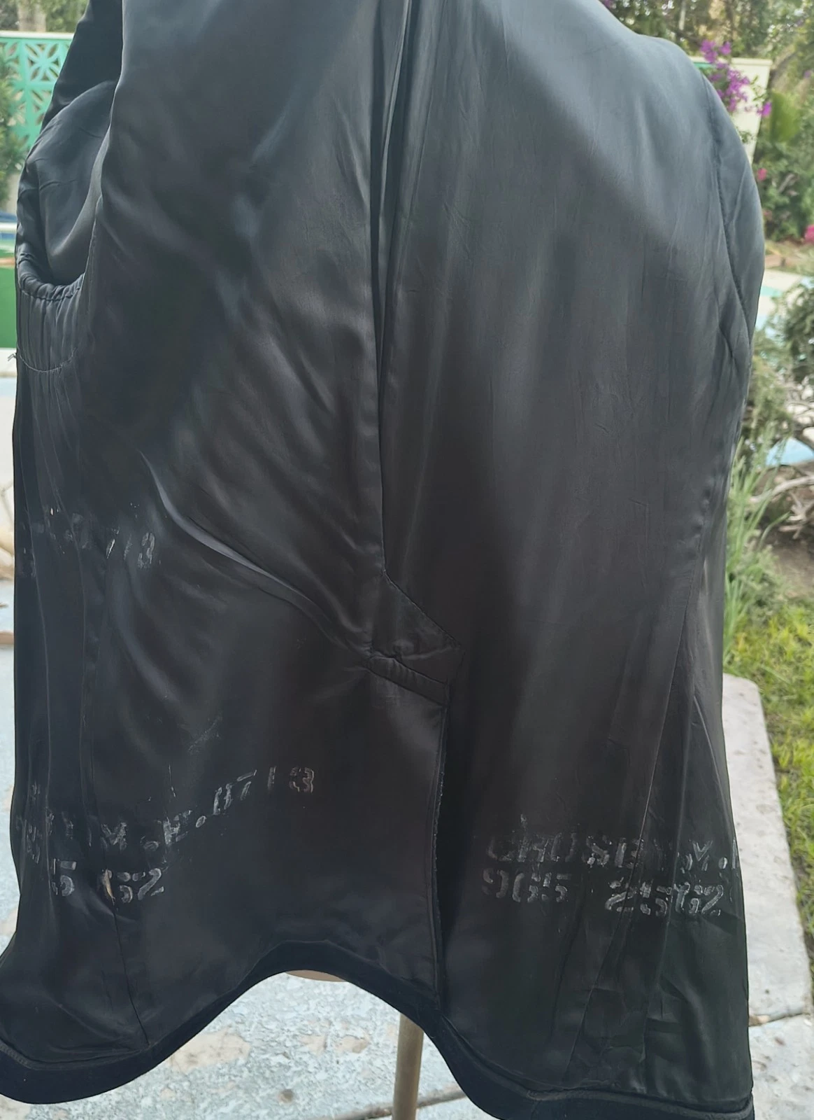 Peacoat Naval Clothing Depot Black Wool 42R, Superb Condition - product detail image 13