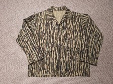 Vintage 90s Handmade Realtree Camo Hunting Button Shirt Nature Outdoors L/XL USA