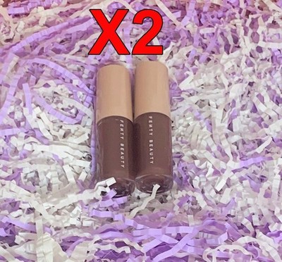 2 Pack Fenty Beauty by Rihanna Gloss Bomb Heat Lip Plumper Hot Chocolit 2X 2ml