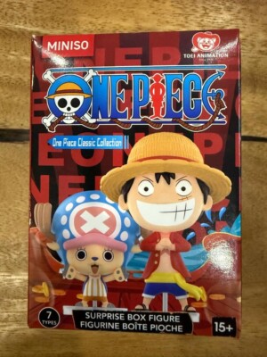 MINISO ワンピース クラシックシリーズ フィギュア 6個入り BOX MINISO One-Piece Classic Character Series Blind Box Figure Toy