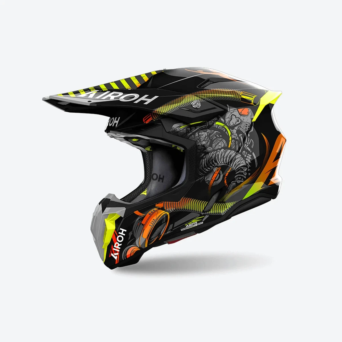 Casque Moto Intégral Airoh Connor Samurai - Noir Mat - Taille M (57/58)