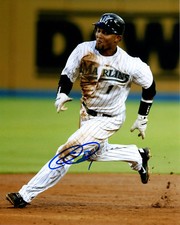 Florida Marlins Emilio Bonifacio Signed 8x10 Photo COA