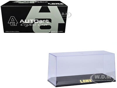 COLLECTIBLE DISPLAY SHOW CASE W/BLACK BASE 