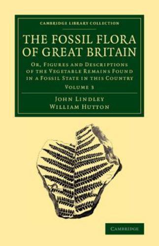 The Fossil Flora of Great Britain Lindley Hutton Paperback Volume 3