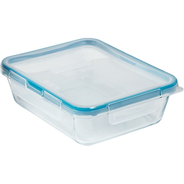 Snapware 6 Cup Total Solution Rectangle Food Storage Container Glass
