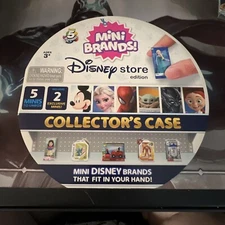 Zuru 5 Surprise Disney Store Edition Mini Brands Collector's Case 2 Exclusives