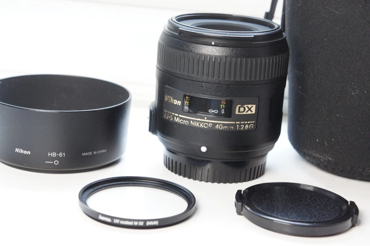Nikon AF-S DX Micro NIKKOR 40mm f/2.8G Lens (n2) | eBay