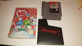 Bubble Bobble NES MATTEL ITALIAN NINTENDO No MANUAL EVERYTHING NEAR PERFECT 1985