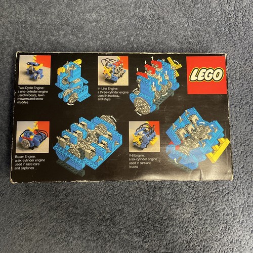 LEGO Technic 8858 Auto Engines 100% Complete W/Box Good Condition - Picture 6 of 16
