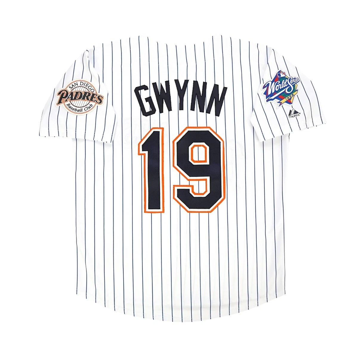 Tony Gwynn San Diego Padres 1998 World Series Home White Jersey Men's  (S-3XL)