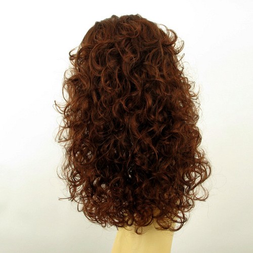 length wig for women curly dark brown copper intense ref: MEREDITH 322 PERUK - Picture 5 of 8