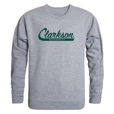 Clarkson University Golden Knights Script Crewneck Sweatshirt Sweater