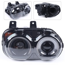 HID Headlights Set Front LH+RH For Dodge Chal...