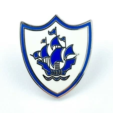 CLASSIC BLUE PETER ENAMEL PIN BADGE | NOVELTY KIDS TV SHOW | 24 HOUR DISPATCH