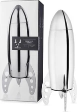Rocket Cocktail Shaker with Strainer Bar Set, Martini Shaker, Mixed Drink Shaker