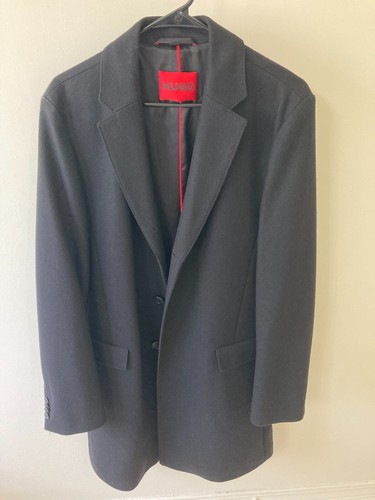 38R Hugo Mens Coat Wool Made in Turkey PLEASE KNOW YOUR SIZING BEFORE PURCHASE