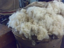 3 KG WOLLE, SCHAFWOLLE, WEISS, NATUR