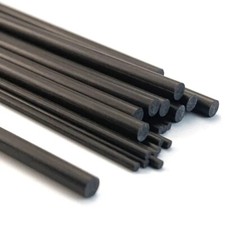 4 ASTE ASTINE  5mm Rebbio CARBONIO Jolly Brumi SCUOTITORE RACCOLTA OLIVE 35cm L