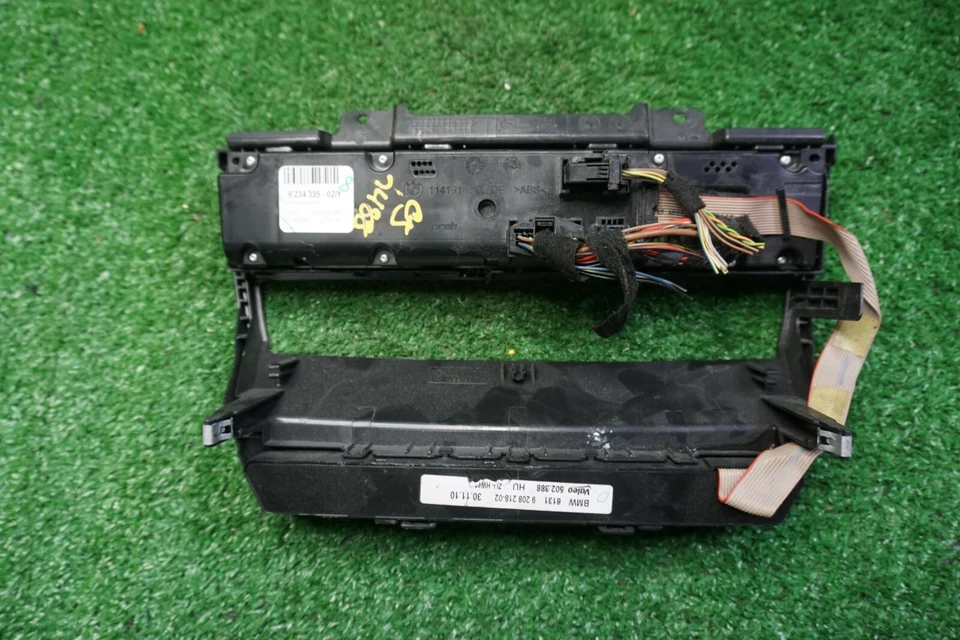 BMW X5 2008 09 10 11 12 control de aire acondicionado OEM 923433502 Foto 3 de 4