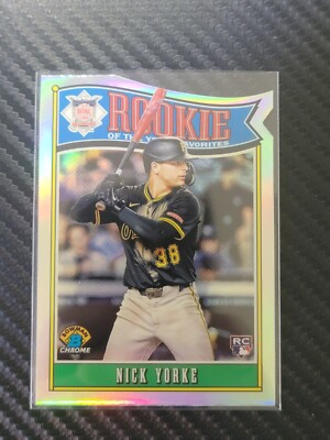 2025 Bowman Chrome ROY Favorites Insert (Diecut, Not Cut