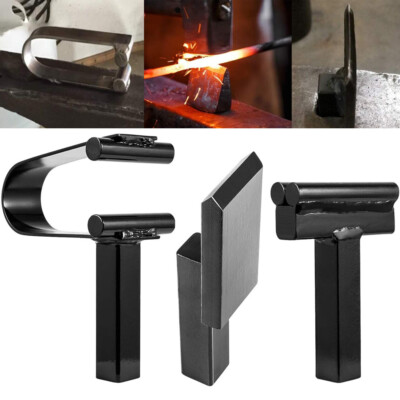 Blacksmith Anvil Forge Hardy Tool 3/4'' Hot Cut Creasing Stake Spring Fuller