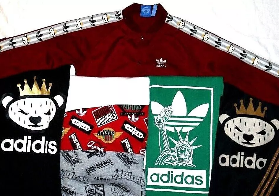 Adidas Originals x NIGO 10+ Rare Y2K Jackets, Sweatshirts & Tees sz  S/M/L/2XL