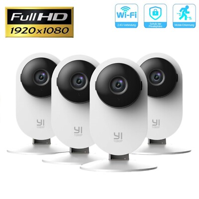 YI 1080p Indoor WLAN Camera App Smart Home Security IP WiFi Überwachungskameras