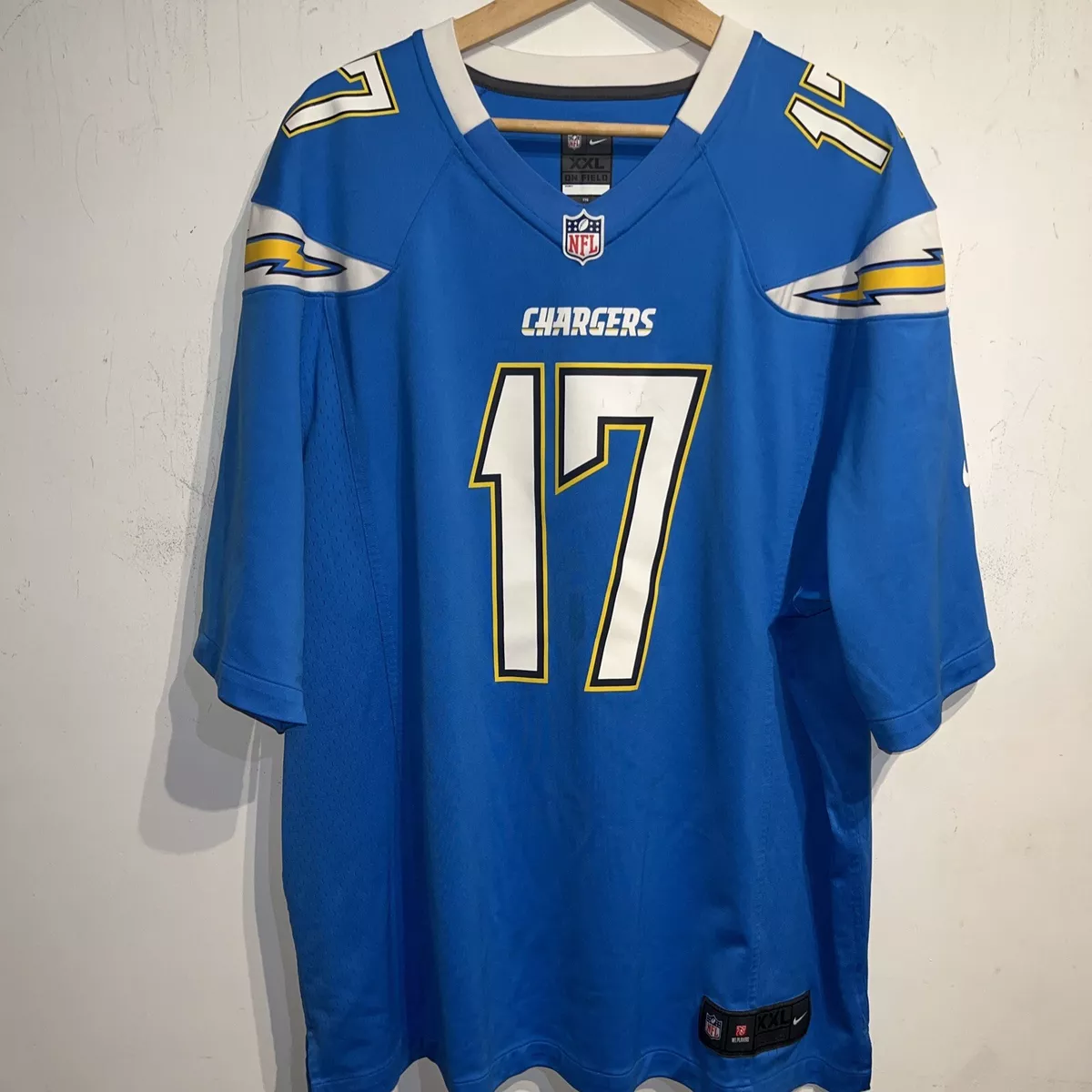 Powder blue cheap chargers shirt