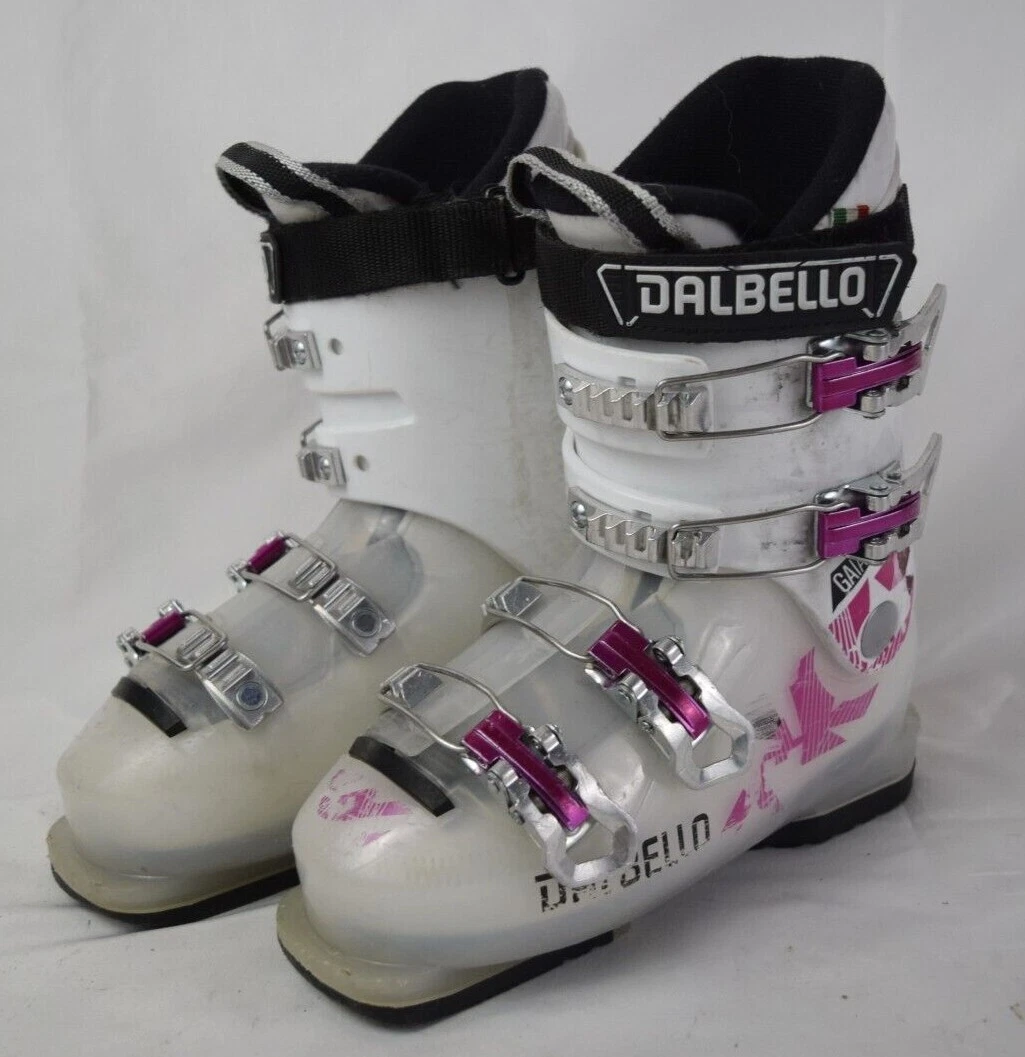 DALBELLO GAIA 4 SKI BOOTS GIRLS SIZE 22.5 4.5 eBay